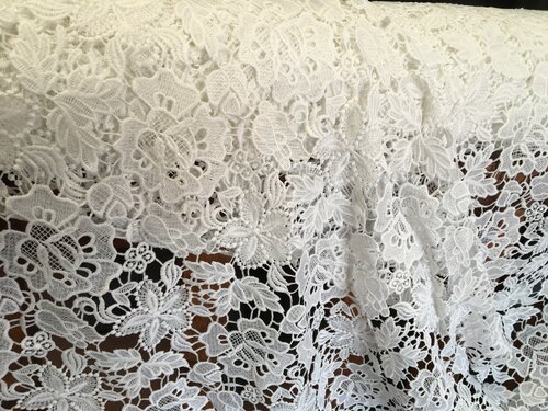 Lace Fabrics, Milk Silk